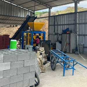 QTJ4-24 billige Betonblock herstellungs maschine De Fabrication Des Brique Block Ciment Preis Hydraulische Ziegel herstellungs maschine
