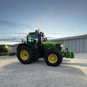 農業用トラクターJohn and deee 120 hp 4x4フル装備オリジナル中古フランス