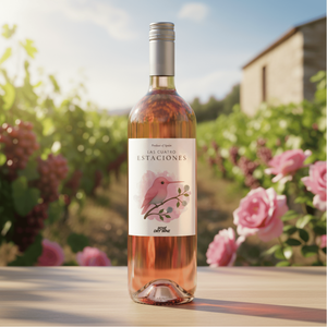 Las Cuatro Estaciones, rosa secca, Tempranillo e Garnacha, alcol 11% Vol, varietale spagnolo, 0,75Lt, da Castilla La Mancha. - Product Image 3