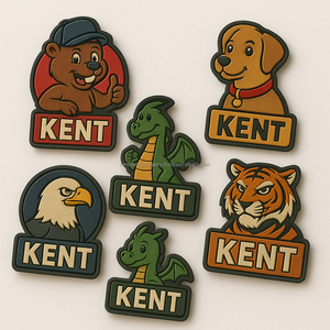 Tùy chỉnh linh vật cao su bản vá lỗi | mềm PVC phù hiệu logo cho các đội thể thao & Streetwear | Báo Chí nhiệt & tùy chọn Velcro | cung cấp số lượng lớn - Product Image 1