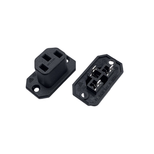 ซ็อกเก็ตไฟ AC แบบ C13ตัวเมีย3ขา JR-302A2(B00) - Product Image 2