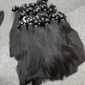 100% バージンヘアエクステンションナチュラルストレート大ストックベトナム生ヘアライトカラー