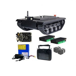 TR500S Robot Chassis Tank Chassis Rubber Track Assembled Load 50KG Image Transmission <strong>Remote</strong> <strong>Control</strong>