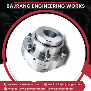 Custom Manufacturing Plant Machinery <strong>Gear</strong> <strong>Coupling</strong> for Printing Industries Manufactured in India