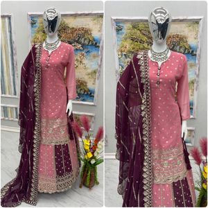 Launching <strong>New</strong> Designer Look Top <strong>Lehenga</strong> and Dupatta Set Party Wear Dress Ladies Wear <strong>Lehenga</strong> Faux Georgette Fabric Wedding Wear