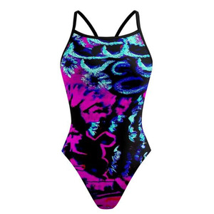 100% Premium Quality Ladies Swimming Suit Poliéster Spandex Tank Bra Sublimation Swim Singlet para meninas