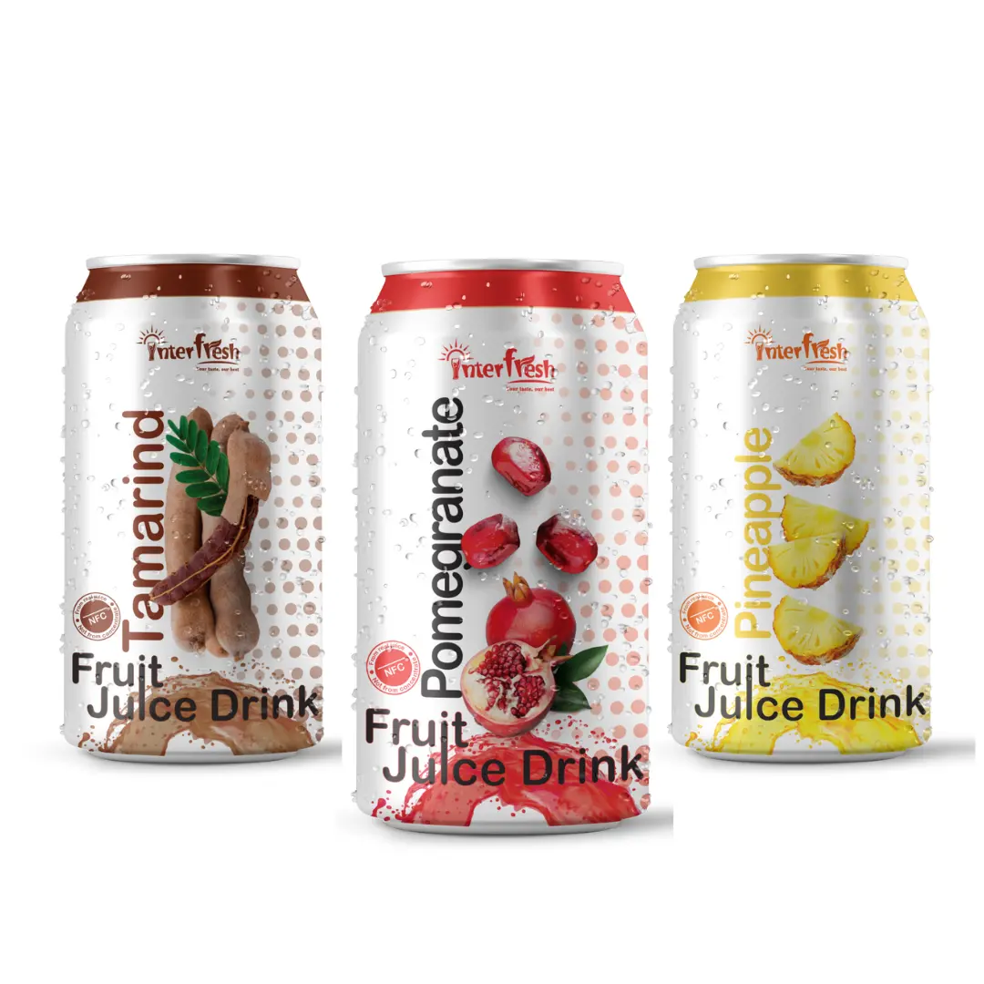 Interfresh Bebidas Fabricante-Suco De Frutas Frescas Vietnamita Puro-Suco De Frutas Bebida Exportador Vietnamita De Alta Qualidade