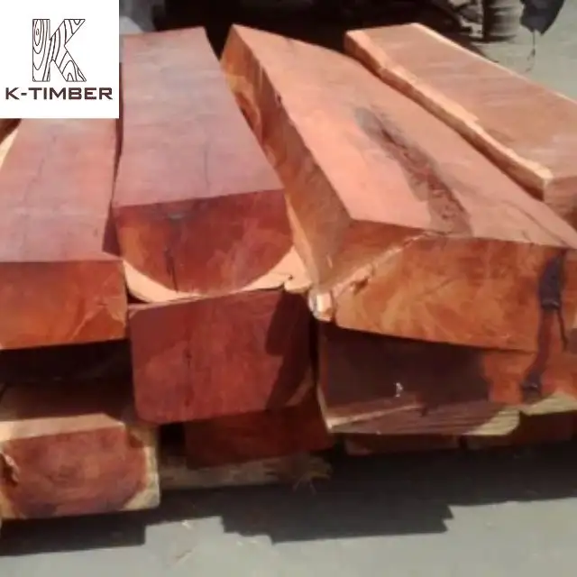 Fornecedor de madeira maciça de eucalipto Dimensional da África Matérias-primas de madeira natural Construção de móveis planos Melhor Pr