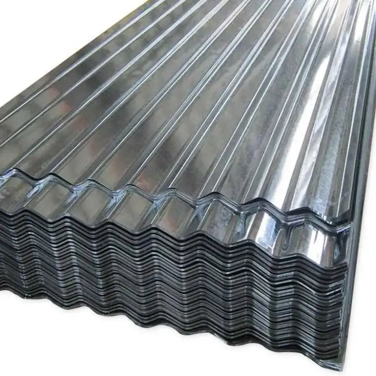 Long Span Roof Truss Sheets Pseamless Steelk GI Zinc Galvanized Galvalume Corrugated Roofisteelingles Metal Steel Price ASTM