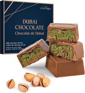 Dubais nổi tiếng sô cô la Pistachio Halal Kẹo thanh đang có trong kho mua bây giờ trước khi nó đi số lượng hạn chế có sẵn - Product Image 3