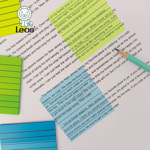 办公用品彩色透明便签，带学校或办公室便签定制记事本 - Product Image 4
