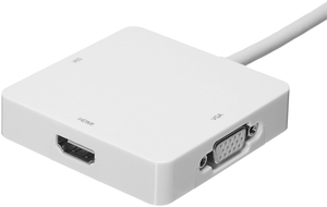 迷你显示端口至HDMI/DVI/VGA适配器，具有聚氯乙烯护套4k分辨率，适用于显示器应用 - Product Image 6