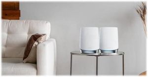 NETGEAR Orbi RBK753ทั้งบ้าน Tri-band Mesh WiFi 6ระบบ300Mbps โมเด็ม2ตัวขยายสัญญาณดาวเทียม WEP การเข้ารหัสสำหรับ4G - Product Image 5