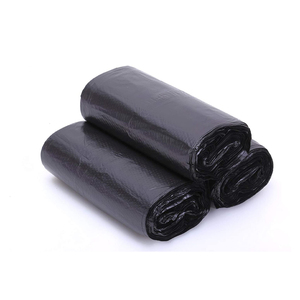 厂家直销供应商最新定制大HDPE黑色塑料袋新卷包装阀全新定制垃圾 - Product Image 1