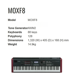 Jelo 90% nieuw voor <span class=keywords><strong>MOXF8</strong></span> digitaal <span class=keywords><strong>keyboard</strong></span> met adapter CN/SIC oorsprong, ongeopend - Product Image 5