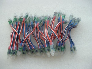 フルカラー防水IP68デジタルDC5VLEDピクセルストリングw2811ライト12mmRGBピクセルLEDライトコントローラー - Product Image 4