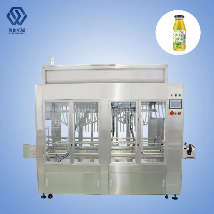 Machine de remplissage cosmétique Machine de conditionnement automatique Machine de remplissage de sauce rotative liquide