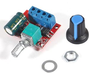 Mini 5A PWM Max 90W DC Motor drehzahl regler Modul 3V-35V Drehzahl regler LED Dimmer