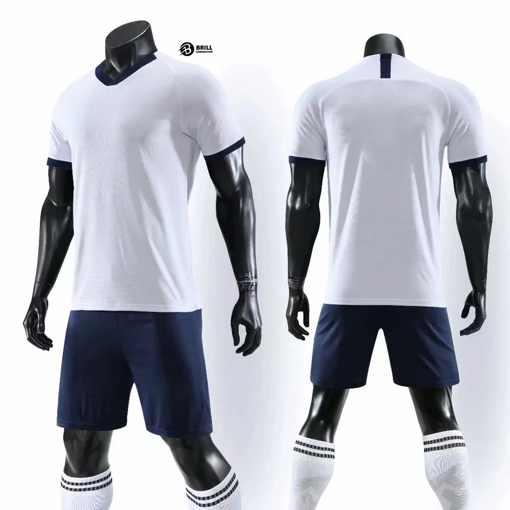 Дышащая Качественная новая модная спандекс футбольная рубашка с логотипом Футбольная форма на заказ футбольная Джерси с индивидуальным дизайном с логотипом
