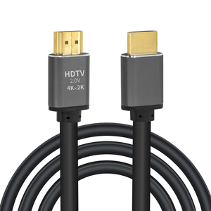 SIPU便宜的工厂价格黑色镀金铜3m音频视频4k HDMI电缆