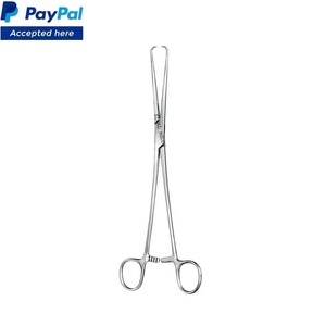 Sigal Medco Teale Vulsellum Forceps Gebogen Zijwaarts 3X4 Tanden Staal-Gegeven Gynaecologie Instrumenten - Product Image 2