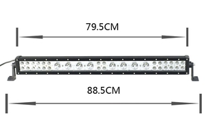 ไฟหน้ารถออฟโรด <span class=keywords><strong>LED</strong></span> 21 "-50" ไฟสปอตไลท์สีขาว112W-264W สำหรับรถจี๊ปรถบรรทุกหลังคารถออฟโรด