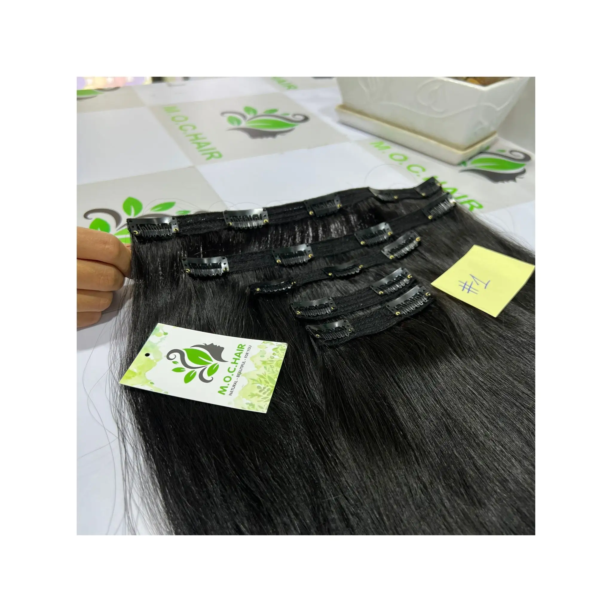Cabelo humano real pode ser enrolado tingido fácil de limpar e armazenar usado por mais de 3 anos Silky Straight Virgin Hair Vendedor