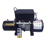Electric control cable winch