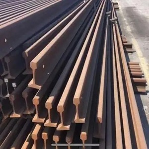 铁路铁型材加工列车二手铁路轨道铁路钢轨铁路建筑用废金属