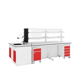 Schul labor möbel Arbeitstisch kunden spezifischer Labor tisch Stahls chul biologie Labor tisch - Product Image 1