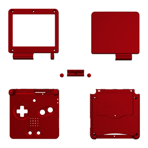 Retro oyun restorasyonu için yüksek hassasiyetli kabuk-Gameboy SP için düğmeli tam gövde - Product Image 6
