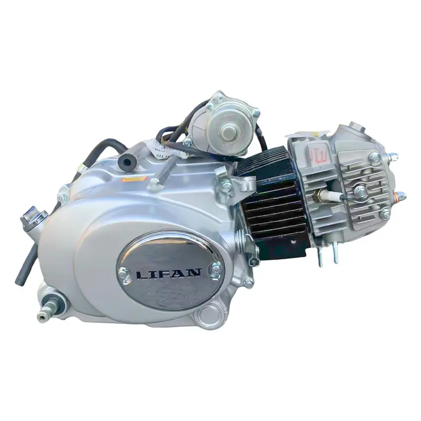 Hot sells 4-stroke air-cooling 4speed motorcycle engine 70cc 110cc built-in reverse gear with balance shaft for honda wave 110