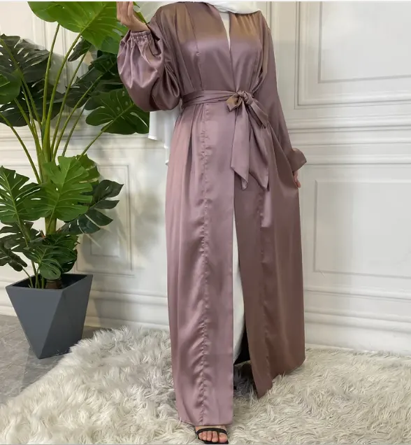 Gaun Abaya Saudi wanita Muslim kualitas terbaik kepribadian kreatif penjualan terbaik pakaian sehari-hari gaun Kaftan