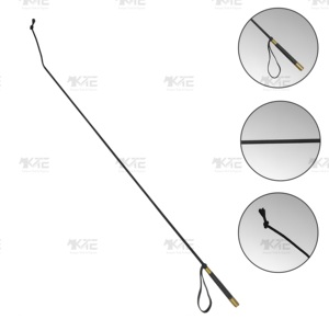 Dressage <strong>Whip</strong> With Soft Handle Design and Brass Cap - Product Image 1