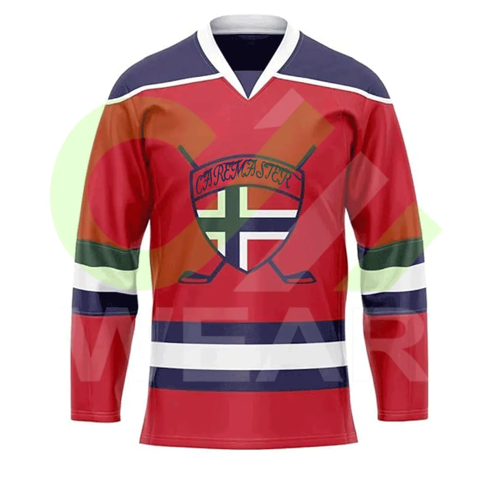 Camiseta de fútbol de hockey sobre hielo importada disponible en multicolor para hombres y mujeres en nuevo estilo