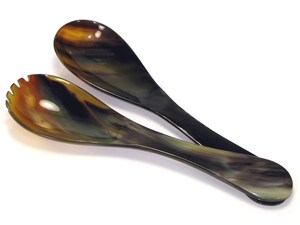 Decent <strong>Shape</strong> Natural Buffalo <strong>Horn</strong> Flatware Spoon for Coffee Tea scoop <strong>Horn</strong> Spoon Set Kitchenware Utensils Dinnerware <strong>Horn</strong> Spoons - Product Image 2