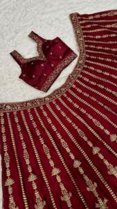 <strong>New</strong> Indian Designer Style Designer Georgette <strong>Lehenga</strong> Choli with Embroidery Sequence Work <strong>Lehenga</strong> with Fancy Georgette Dupatta