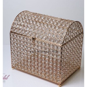 Hình Dạng Tùy Chỉnh Kim Loại Khung Và Thủy Tinh Bảng Thiết Bị Trang Trí Nội Thất Hộp Lưu Trữ Bộ 3 Kích Cỡ Khác Nhau Lưu Trữ Đám Cưới Tổ Chức - Product Image 4