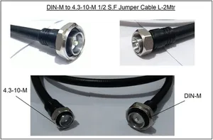 สายเคเบิล Superlex Coax ขนาด1/2 "น้ำหนักเบาและยืดหยุ่นสำหรับระบบ RF และการใช้งานแบบไร้สาย