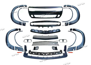 Araba Facelift dönüşüm yükseltme Bodykit için 2023 Dodge iblis ön tampon geniş çamurluk genişletici Dodge Challenger Dodge Hellcat için 2015 + - Product Image 6