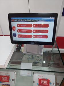 Snappy Queue Management System para Clinic Bank Telecom Hospital Travel Agency-Dispensador de boletos de 14 pulgadas Soporte multilingüe