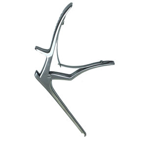 1毫米点尺寸的Kerrison Rongeurs，带18厘米轴40度不锈钢器械神经外科器械