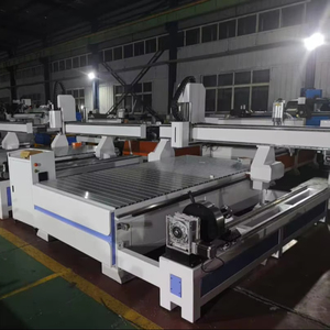 Máquina de carpintería de bajo costo de suministro de fábrica con sistema de 4 ejes DSP A18 giratorio lateral para enrutador CNC de grabado plano de cilindro de columna - Product Image 2