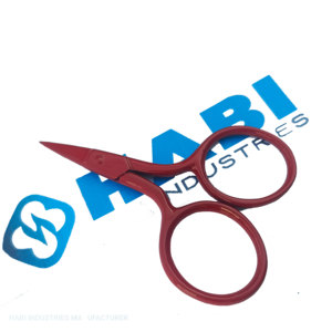 Needle Pointed Red Color Coated Handle Classic Embroidery Scissors With <strong>sharp</strong> and Straight Blades 2.75&quot; Small <strong>Fancy</strong> Scissors
