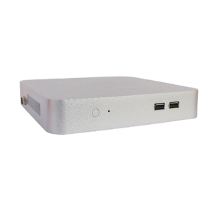 Mini PC personal portátil Soporte de computadora de escritorio Celeoron/Pentium/Core I3 I5 I7 Computadora industrial micro sin ventilador - Product Image 1