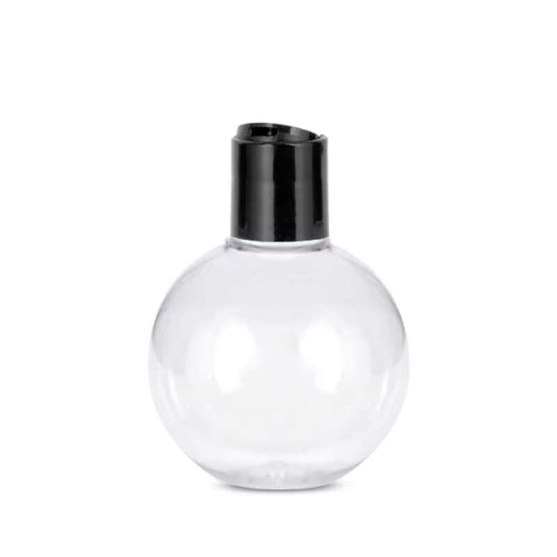 bottle with disc top cap