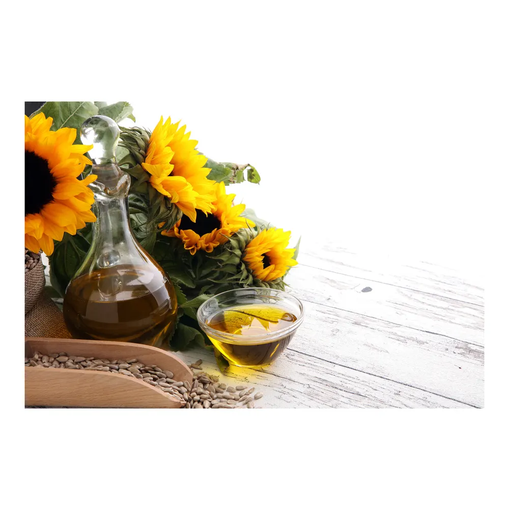 Suplementos dietéticos de girasol personalizados, aceite de cocina 100% puro, sabor crudo, Aceite de Flujo de girasol, aceite de nuez y semilla para alimentos para cocinar