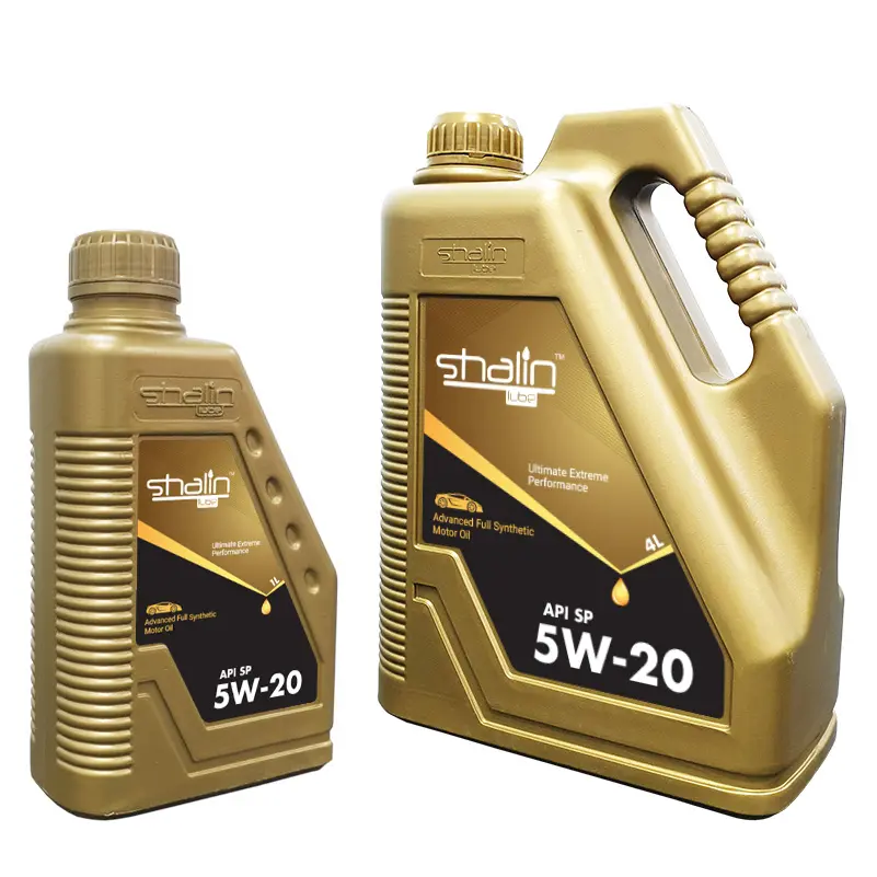 Shalin SAE 5w20 engine oil for vehicles SP High Performance Four Liters Best Quality Motor Oil Hot Selling Engine Oil Lubricant