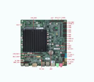 Hauptplatine für Computer M100F mit CPU Alder Lake N100 N97 N95 DDR4 MAX 16G 2/6/10 * COM VGA/DP HD_MI LVDS/EDP Linux - Product Image 3