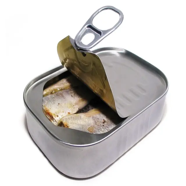 الأغذية المعلبة الأسماك المعلب, سمك معلب/تونة/ماكريل في 125/زيت/محلول ملحي 155 جم 425 جم جم